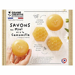 Graines Creatives Coffret DIY faire ses savons au miel