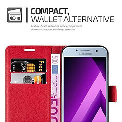 Acheter Cadorabo Coque Samsung Galaxy A3 2017 Etui en Rouge