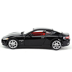 Avis Universal 1: 24 Maserati Coupé statique Voiture modèle collectible Jouet de voiture | Voiture jouet moulée sous pression (noir)