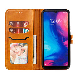 Acheter Wewoo Coque Fashion Etui de protection en cuir pour Redmi Note 7 Jaune