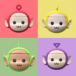 GUPBOO Airpods Coque Housse Étui Protecteur Compatible pour AirPods Pro-Carte Teletubbies Jolies Filles