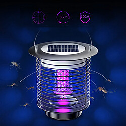 Avis Lampe De Tueur De Moustique De Jardin D'énergie Solaire Fly Bug Insect Zapper Trap Light A