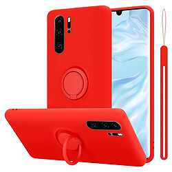 Cadorabo Coque Huawei P30 PRO Etui en Rouge