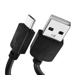 Avizar Cable Usb Vers Micro Usb ( Charge et Transfert ) - 2 Mètres - Noir