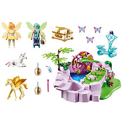 Playmobil® Playmobil Ensembles de Jeu Lac Magique au Pays des Fées avec Accessoires Multicolore