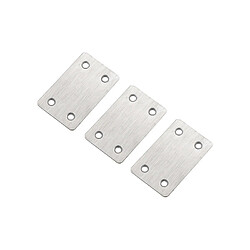 Wewoo 40 PCS Code de connexion en acier inoxydablepièce de droitenuméro 12