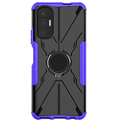 Coque en TPU anti-chute, 2-en-1 avec béquille pour votre Tecno Pova 3 4G - violet