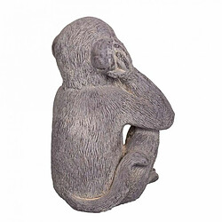 Acheter Figurine Décorative Alexandra House Living Gris Magnésium Singe 26 x 40 x 35 cm