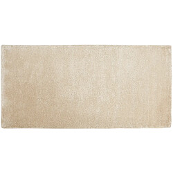 Beliani Tapis beige en viscose 80 x 150 cm GESI II