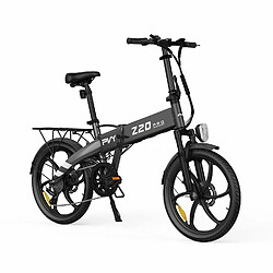 Vélo Électrique PVY Z20 Pro - Moteur 250W Batterie 36V10.4AH Freins à Disque Mécaniques Autonomie 80KM - Gris