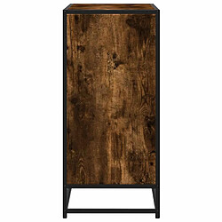 Acheter vidaXL Buffet chêne fumé 68x35x76 cm bois d'ingénierie