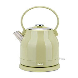 Bouilloire électrique 1.5l 2200w vert/gris - DOD202M - LIVOO