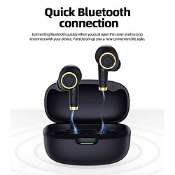 Universal Particule, casque sans fil, Bluetooth 5.0, basses, bouchons d'oreille étanches, casque sans fil, sport, TWS, boîte de recharge, écouteurs