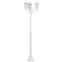 Avis Lampadaire extérieure Blanc 3X60W Laterna 5 - EGLO LIGHTING - 22996