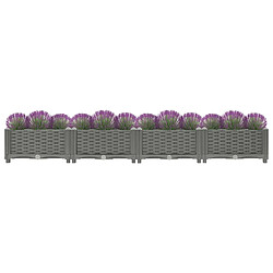 Avis Maison Chic Jardinière,Lit surélevé - Bac à fleurs - pot de fleur 160x40x23 cm Polypropylène -GKD86397