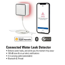 Avis Eve Water Guard - Connected Water Leak Detector with Apple HomeKit technology