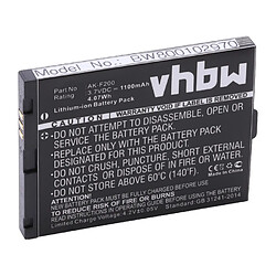 Vhbw Batterie LI-ION 1100mAh pour EMPORIA Seniorentelefon Telme F200, F-200, F210, F-210 remplace AK-F200