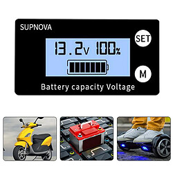 Avis Compteur De Tension De Moniteur De Capacité De Batterie D'affichage à Cristaux Liquides De Voiture DC 8V-100V Pour Le Véhicule De Voiture Style3