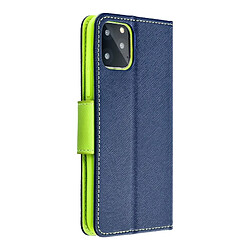 Avis Caseink Coque Etui Fancy Book pour Xiaomi Redmi 9C navy/lime