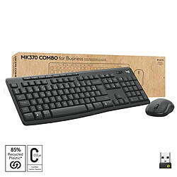 Acheter Clavier et souris sans fil Logitech MK370 Azerty Français Gris Graphite