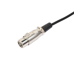 Avis 3.5mm Prise À XLR Stéréo Mini Câble Pour Microphone Accessoire Instrument De Musique