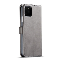 Avis Wewoo Coque Pour iPhone 11 Pro LC.IMEEKE Étui en cuir veau avec support et fentes cartes et portefeuille gris