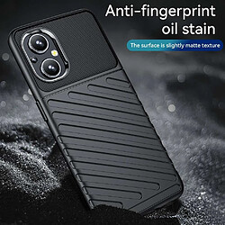 Avis Htdmobiles Coque pour Oppo Reno 8 Lite 5G / OnePlus Nord N20 5G - housse etui silicone gel thunder + verre trempe - NOIR