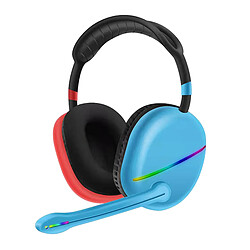 MAX15 Casque sans fil Microphone RVB Coloré