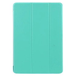 Etui en PU tablette support en trois volets bleu pour votre Apple iPad 9.7 (2017)