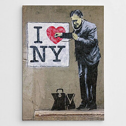 EPIKASA Impression sur Toile Banksy New York