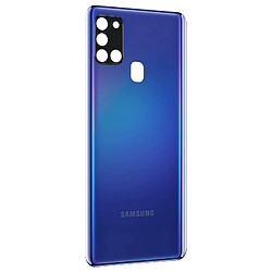 Avizar Cache Batterie Samsung Galaxy A21s Façade Arrière de Remplacement Bleu