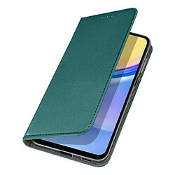 Avizar Étui pour Samsung Galaxy A16 Clapet Porte-carte Magnétique Vert Foncé