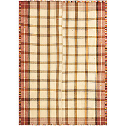 Vidal Tapis de laine 224x159 beige Jajim