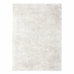 Paris Prix Tapis Shaggy Fait Main Bali Ivoire 160 x 230 cm