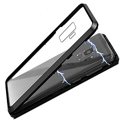 INF Coque Samsung Galaxy S9 Plus avec protecteur d'écran Noir pas cher