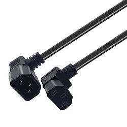 Adaptateur De Rallonge D'alimentation CA IEC C13 C13 à C14 Pour UPS PDU D'imprimante