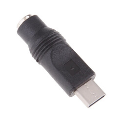 Avis 2Pièce 5.5 Mm X 2.1 Mm DC Prise Jack Prise Femelle à USB Type C 3.1 Mâle Alimentation Câble De Charge Adaptateur Convertisseur Connecteur