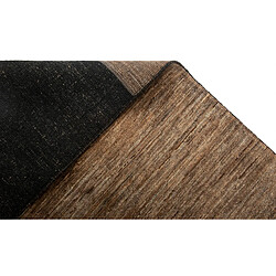 Vidal Tapis de laine 191x161 noir Juma