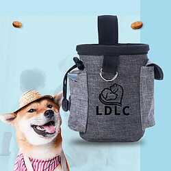 Sac De Formation Durable Pour Chien Pochette De Voyage Avec Cordon De Serrage Pour Chiens Porte-jouets Gris pas cher