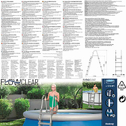 Acheter Bestway Échelle de piscine à 4 marches Flowclear 122 cm