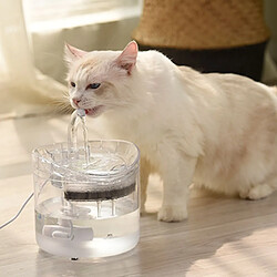 Acheter Universal Fontaine automatique d'eau pour chat avec robinet, distributeur d'eau pour chien, boisson de boisson transparente pour chat & 124 ; alimentation pour chien