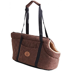 Aubry Gaspard Sac de transport pour chien ou chat Gomette.