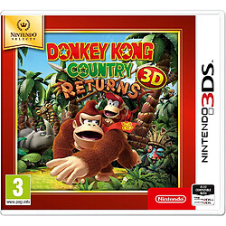 Nintendo Donkey Kong Country Returns 3D, 3DS De base Nintendo 3DS jeu vidéo (3DS Donkey Kong Country Returns Select)