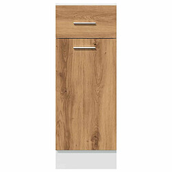 Avis vidaXL Armoire de plancher à tiroir chêne artisanal 30x46x81,5 cm