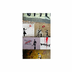 Paris Prix Papier Peint Banksy a Collage 50x1000cm