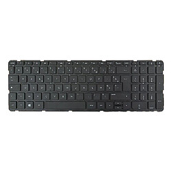 Clavier de Disposition en Français pour Hp Pavilion, Noir