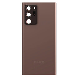 Samsung Vitre arrière pour Samsung Galaxy Note 20 Ultra Original Service Pack Bronze