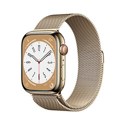 Montre intelligente Apple Watch Series 8 Doré 32 GB 45 mm