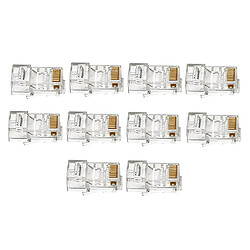 connecteurs rj45 cat6 cat7 cat5 femelle male