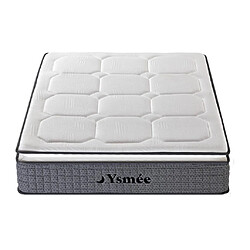 Avis Vente-Unique Matelas 160 x 200 cm ressorts ensachés 7 zones et accueil latex ép.32cm - SEREM de YSMÉE